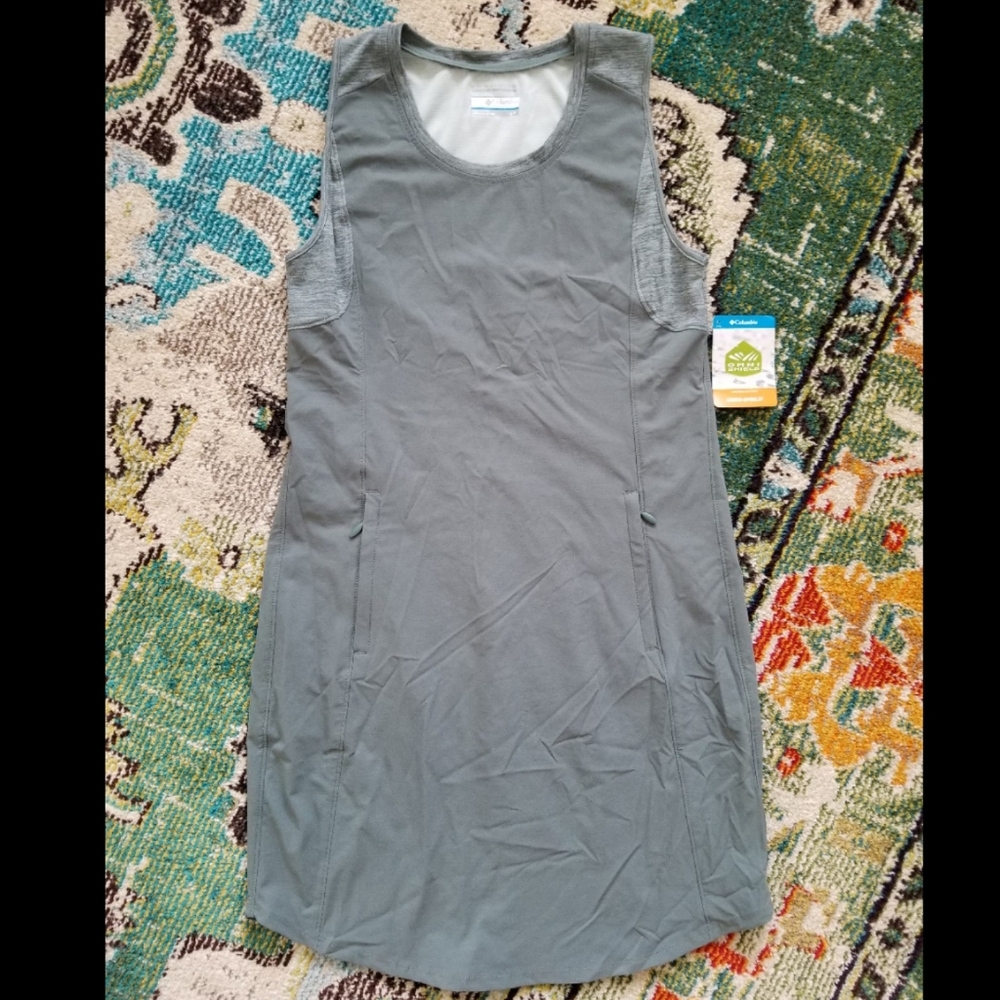 Columbia Green Sleeveless Sport Dress